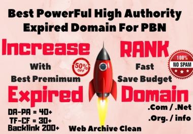 Research Best Powerful Expired Domain For Pbn
