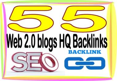 Boost your Site Alexa Rank with 55 Web 2.0 blogs Backlinks