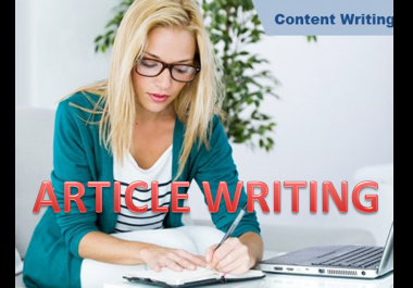 Write a professional blog or article