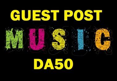 Guest Post On Da 50 Quality Music OR Entertainment Blog