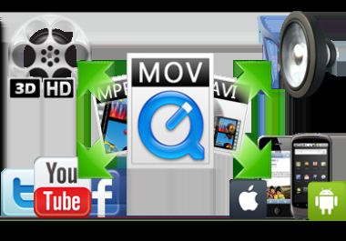 I CONVERT YOUR VIDEOS TO ANY FORMAT
