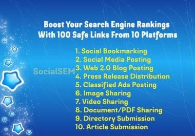 Boost Your Search Rankings With 100 High Authority Links