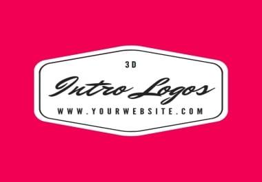 create a video intro logo