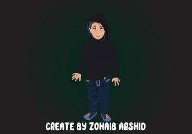 Draw Your Vector Cartoon Portrait