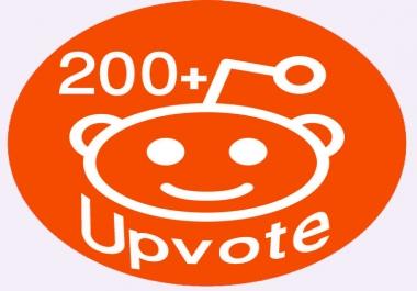 World Wide 200+ Real Human Reddit Upvotes
