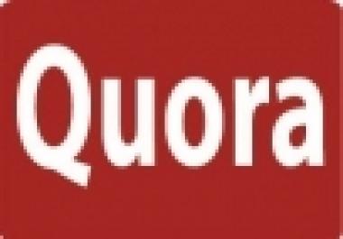 35 HIGH QUALITY WORLDWIDE QUORA UPVOTED