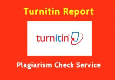 Check Your Content On Turnitin For Plagiarism Through Paid Subscription.