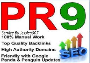 I can make DA80+ PR9 15 High Authority profile backlinks from uniques Platfrom