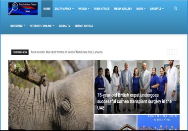 Do guest post on google news approved blog Southafricatoday. net