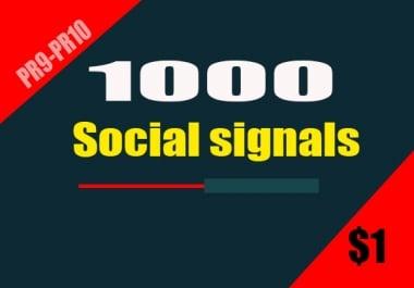 Manually 1000 Drip Feed SEO Social Signals HQ and Fast Speed