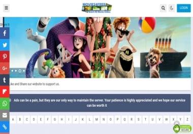 Create Movies And Tv Shows Website With 50000 Movies