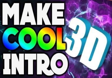 Create Short eye catchy FULL HD Intro Video