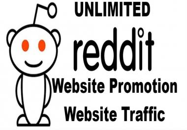 Unlimited Reddit Website Traffic Visitors Reddit Promotion Service Sends Hordes of Reddit Traffic