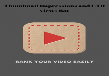 YouTube Search Engine Ranker and CTR bot