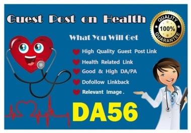publish health guest post DA56 on health and fitness yoga Beauty blogs