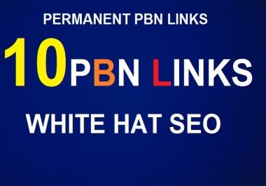 DA30 to 40 Manually Build 10 UNIQUE HOMEPAGE PBN backIinks