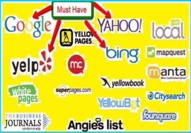 do top 100 local SEO citation,  maps citations