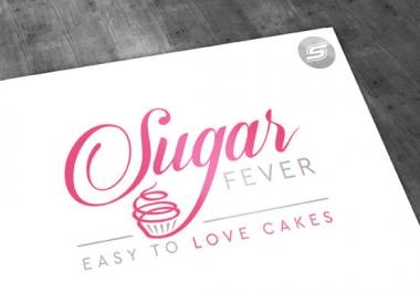 do hand drawn logo design with all files in 24 hours