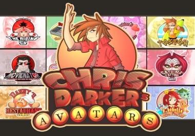 illustrate amazing logo avatars for your company