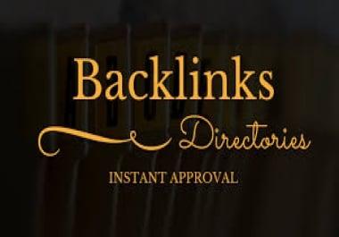 100 DIRECTORY SUBMISSION WITH HIGH PR BACKLINK