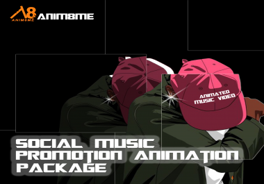 one minute Animated music video