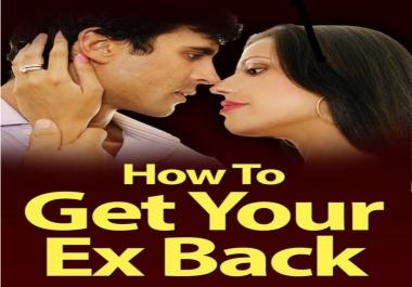 How to get your ex back