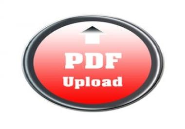 30 Manual PDF Submission to High DA Sites