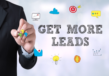 Lead Generation, Back Links, Design Logo, Design Banner Etc