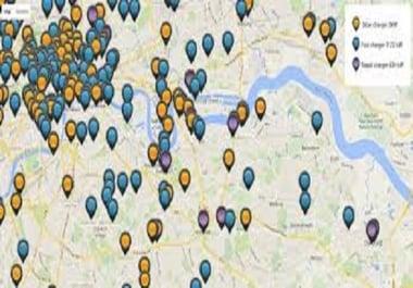 create 300 Google Map Point citations For Local Business optimizations
