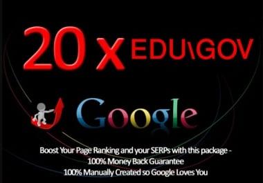USA and mix based High quality edu/gov Service boost your site on google