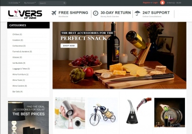 Build You Automated Dropshipping Website 8000 Products