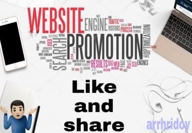 Promot your Website or post
