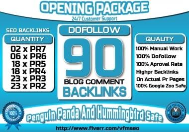 Make 90 Manual Dofollow Blog Comments Da 20 Plus
