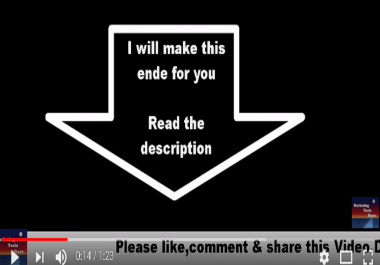 Create an AMAZING Video ende finished Animation Full HD