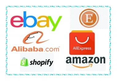 Do Promote your any ebay-amazon-ebay-etsy-alibaba-alieExpress STore Boost your sale
