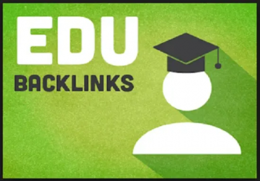 Manually do High Quality DA/PA, TF/CF 150 EDU safe seo Backlinks