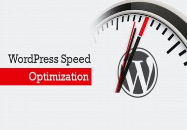 improve wordpress speed and optimize your website