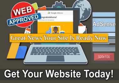 Design a Wordpress Website for Adsense Approval