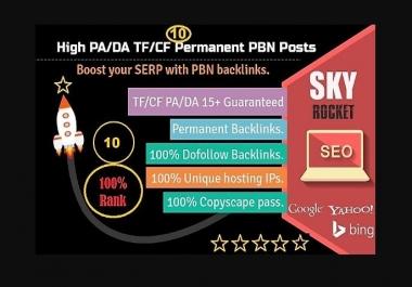 Backlinsk Express Manual 10+ PBN Links - DA 20+ and TF 20+