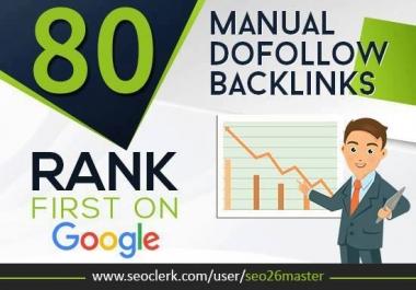 80 High Authority Do follow Trust Flow Back links