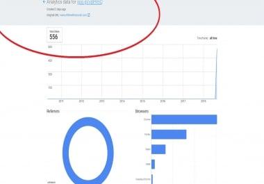 Drive 300 niche targeted USA traffic to your website or product each day