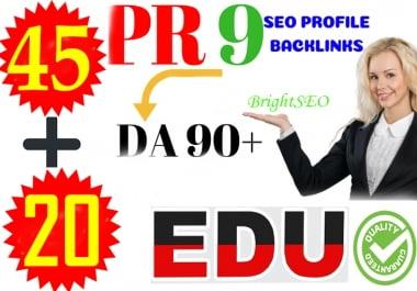 Top 70 PR10 to PR6 SEO Backlinks DA80+ With. EDU. Gov Links Boost Your Google Rank
