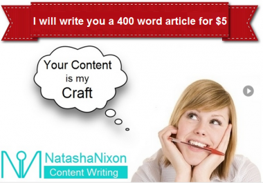 I will write a 400 word article