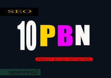 Manually 10 High TF CF Permanent Homepage PBN Backlinks