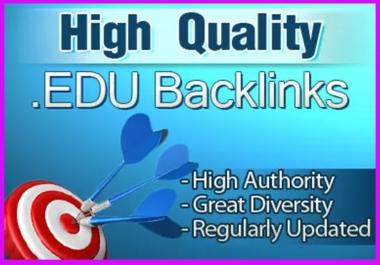 High Authority 300 EDU. Gov. Backlink