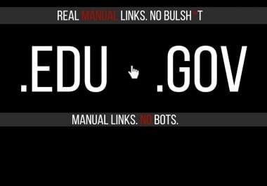 Limited Time - 20 EDU/GOV Profile backlinks All Unique domains