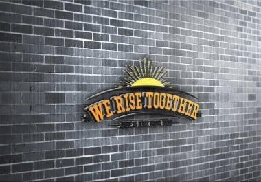 Minimalist logo for company