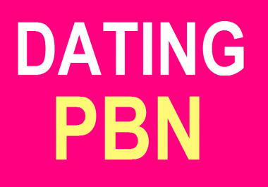 Dating Guest Blog PBNs Service,  1 PBN Post Backlink on different c Class IP