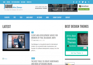 Write and Publish Guest Post on Jcount. com - DA 48