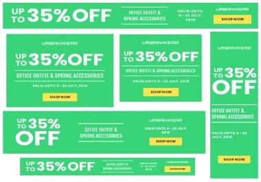 Will get Design An Attractive And Professional Web Banner for 24H